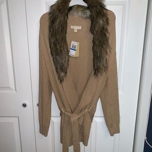 Michael Kors Robe Tie Cardigan